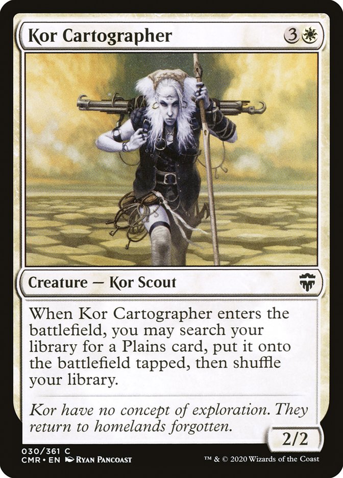 Kor Cartographer (CMR-030) - Commander Legends [Common]