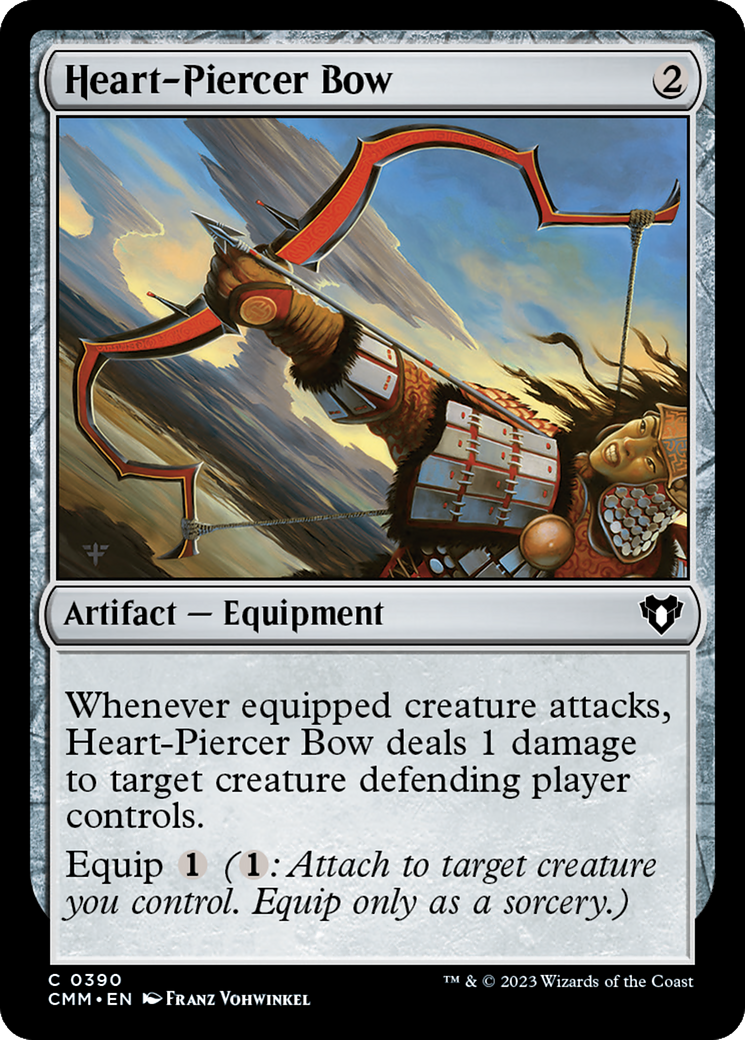 Heart-Piercer Bow (CMM-390) - Commander Masters [Common]