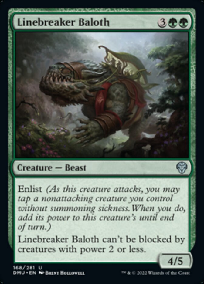 Linebreaker Baloth (DMU-168) - Dominaria United [Uncommon]