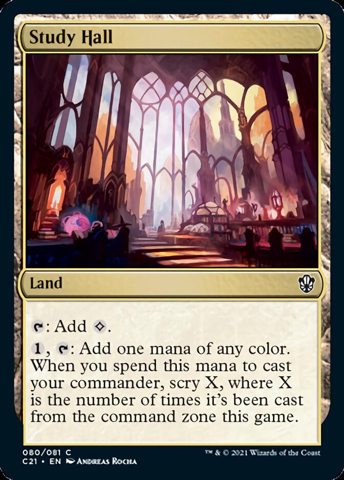 Study Hall (C21-080) - Commander 2021 [Common]