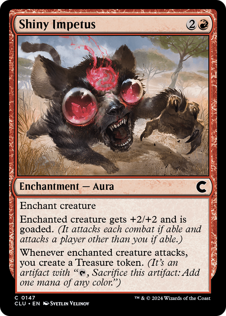 Shiny Impetus (CLU-147) - Ravnica: Clue Edition [Common]