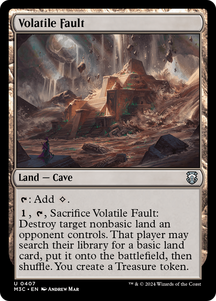 Volatile Fault (M3C-407) - Modern Horizons 3 Commander [Uncommon]