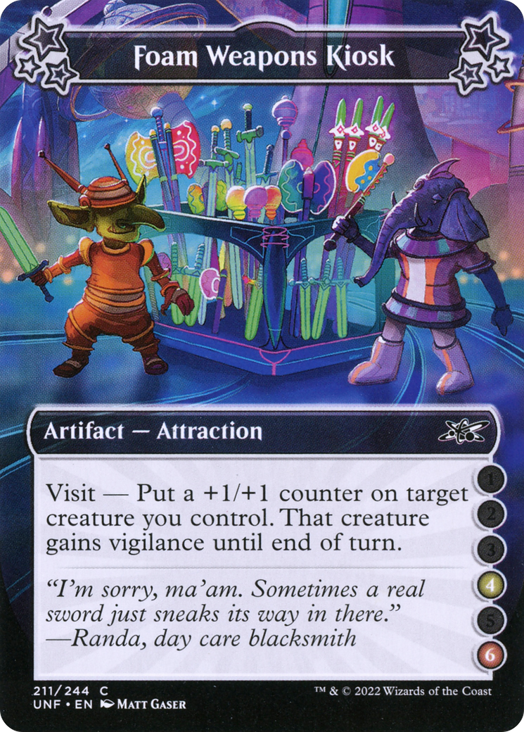 Foam Weapons Kiosk (UNF-211C) - Unfinity Foil [Common]