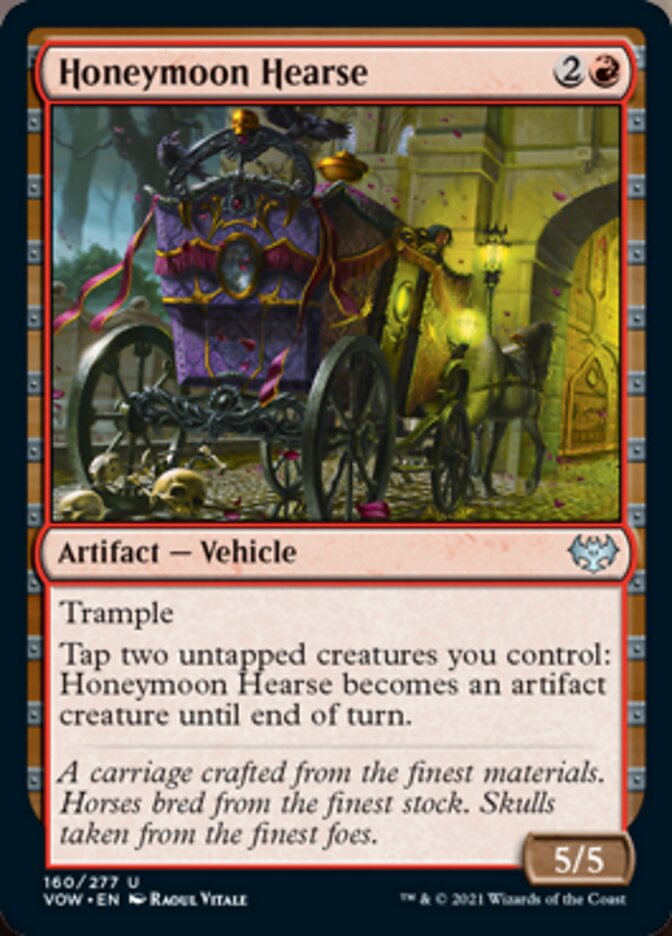 Honeymoon Hearse (VOW-160) - Innistrad: Crimson Vow [Uncommon]