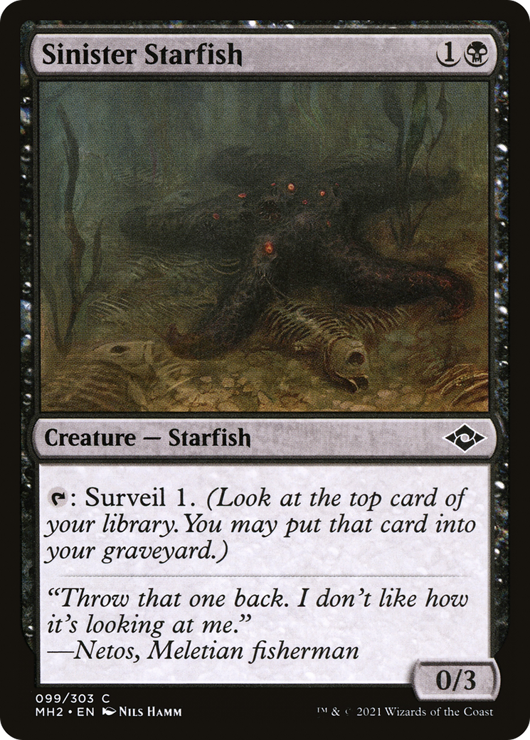 Sinister Starfish (MH2-099) - Modern Horizons 2 Foil [Common]