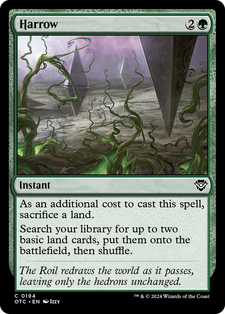 Harrow (OTC-194) - Outlaws of Thunder Junction Commander [Common]