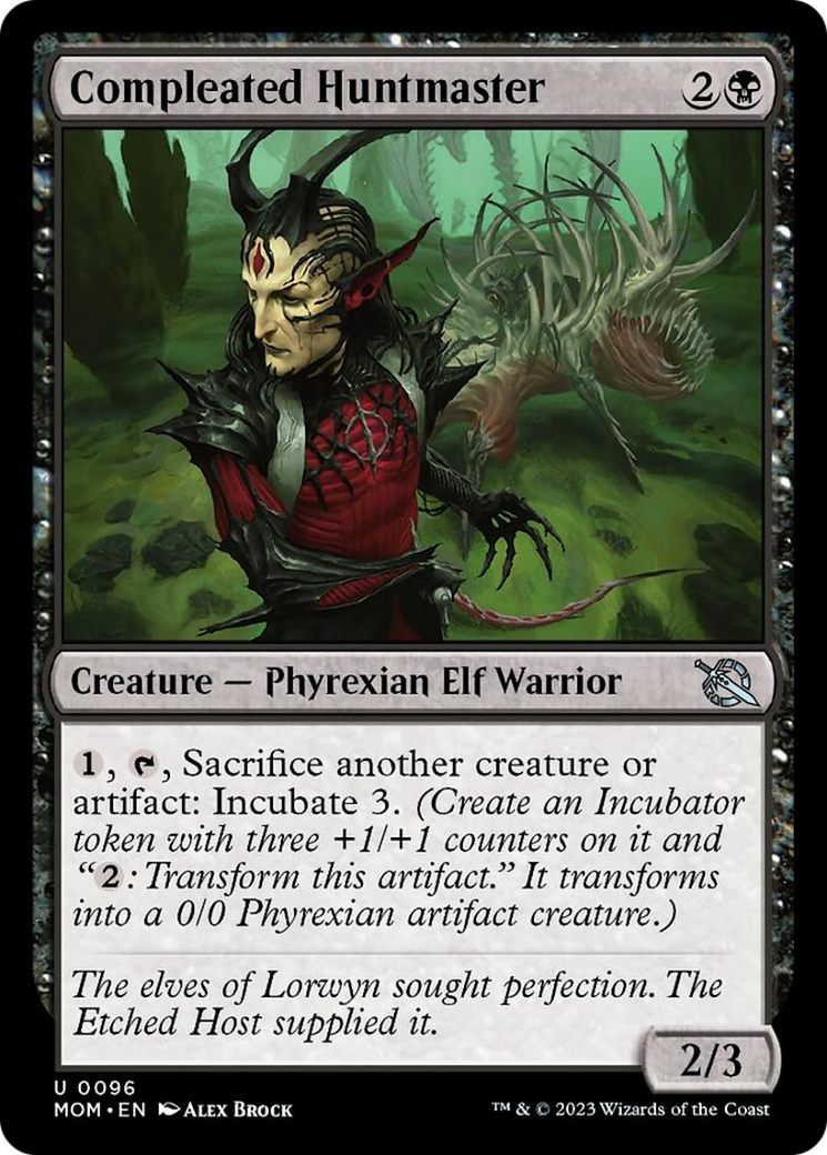 Compleated Huntmaster (MOM-096) - March of the Machine [Uncommon]