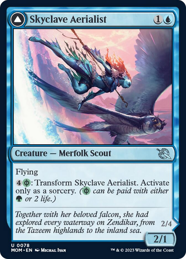 Skyclave Aerialist // Skyclave Invader (MOM-078) - March of the Machine [Uncommon]