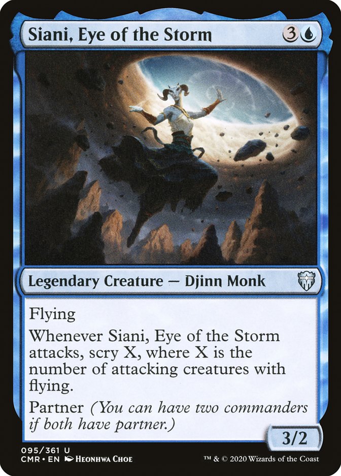 Siani, Eye of the Storm (CMR-095) - Commander Legends [Uncommon]