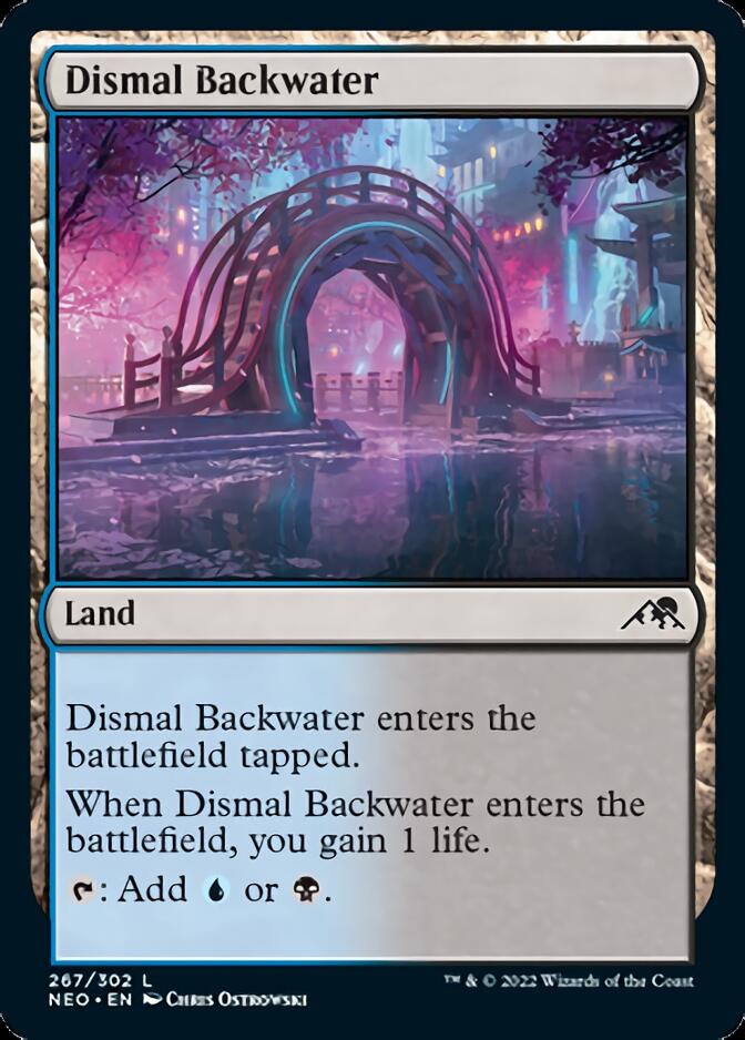 Dismal Backwater (NEO-267) - Kamigawa: Neon Dynasty [Common]