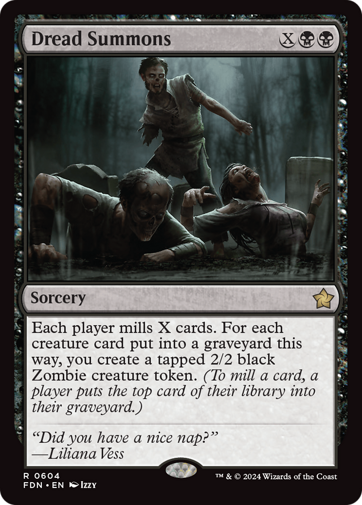 Dread Summons (FDN-604) - Foundations [Rare]