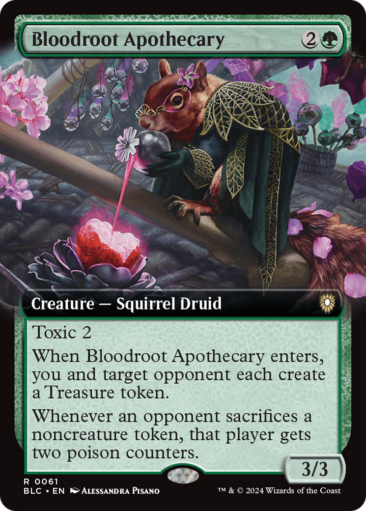 Bloodroot Apothecary (BLC-061) - Bloomburrow Commander [Rare]
