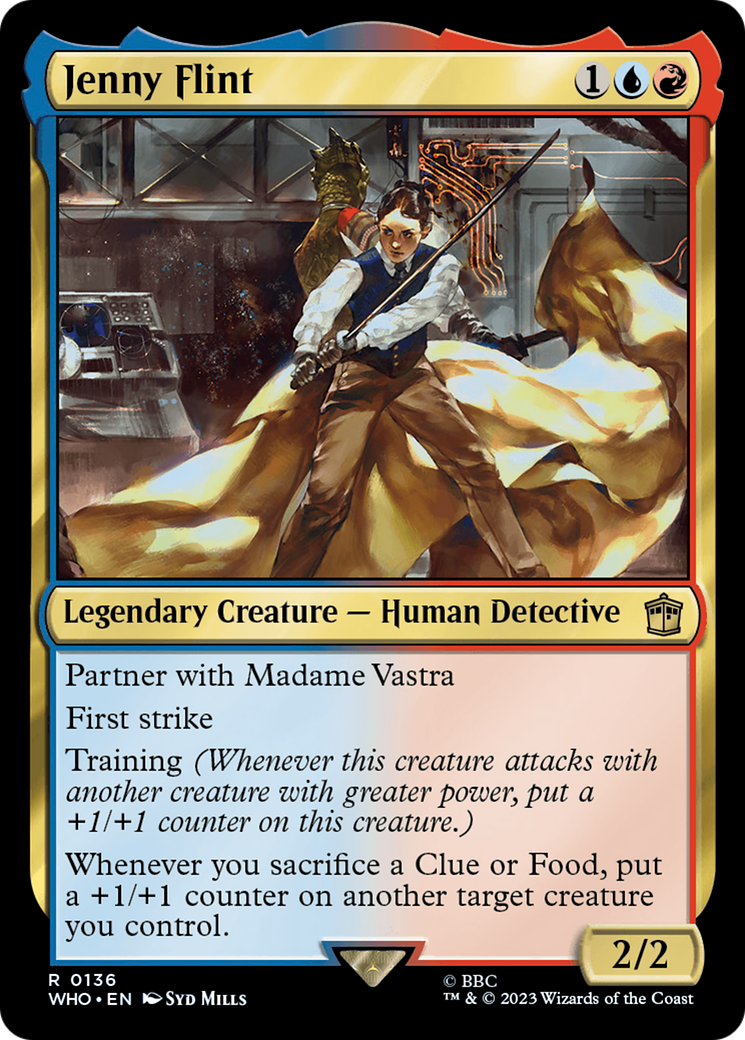 Jenny Flint (WHO-136) - Doctor Who [Rare]