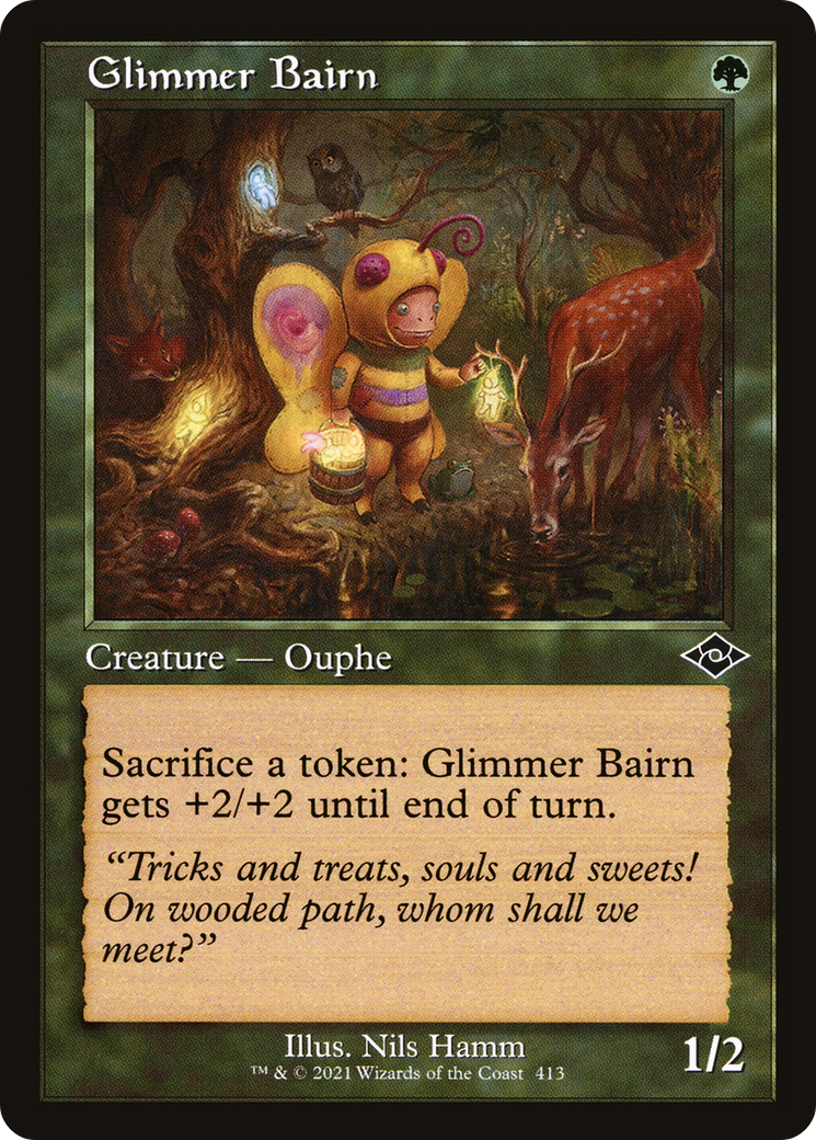 Glimmer Bairn (MH2-413) - Modern Horizons 2 [Common] Retro Frame