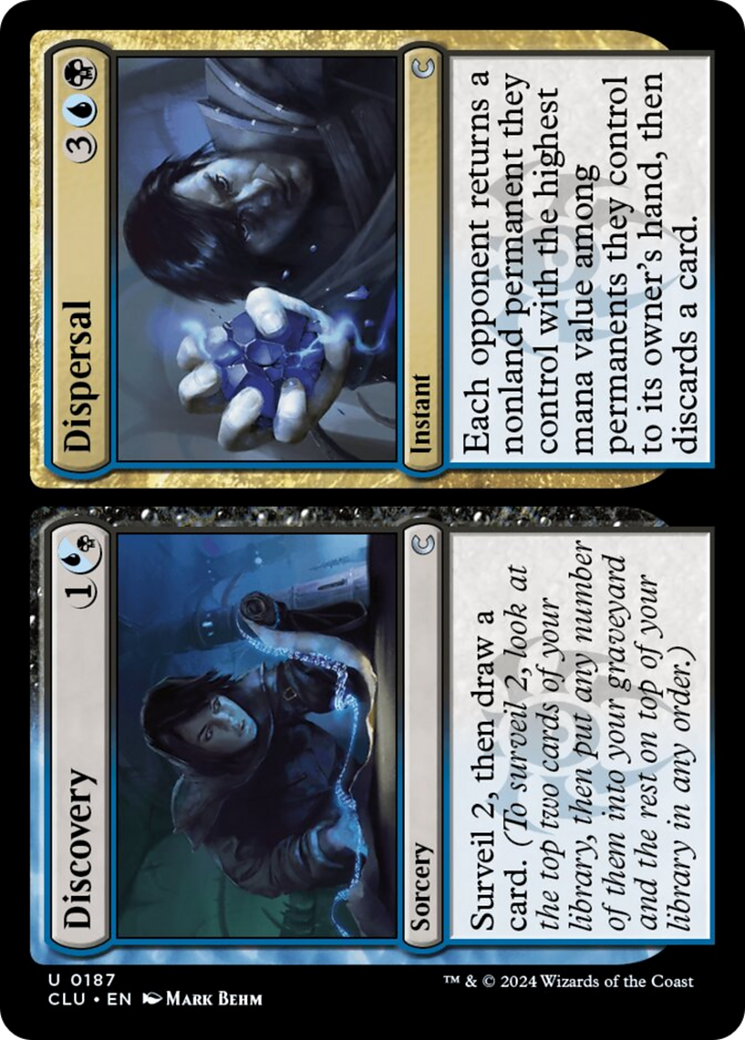 Discovery // Dispersal (CLU-187) - Ravnica: Clue Edition [Uncommon]