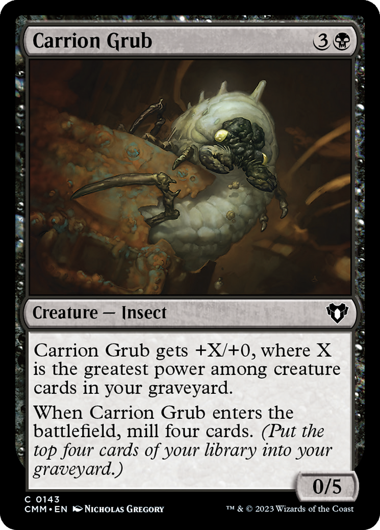 Carrion Grub (CMM-143) - Commander Masters [Common]