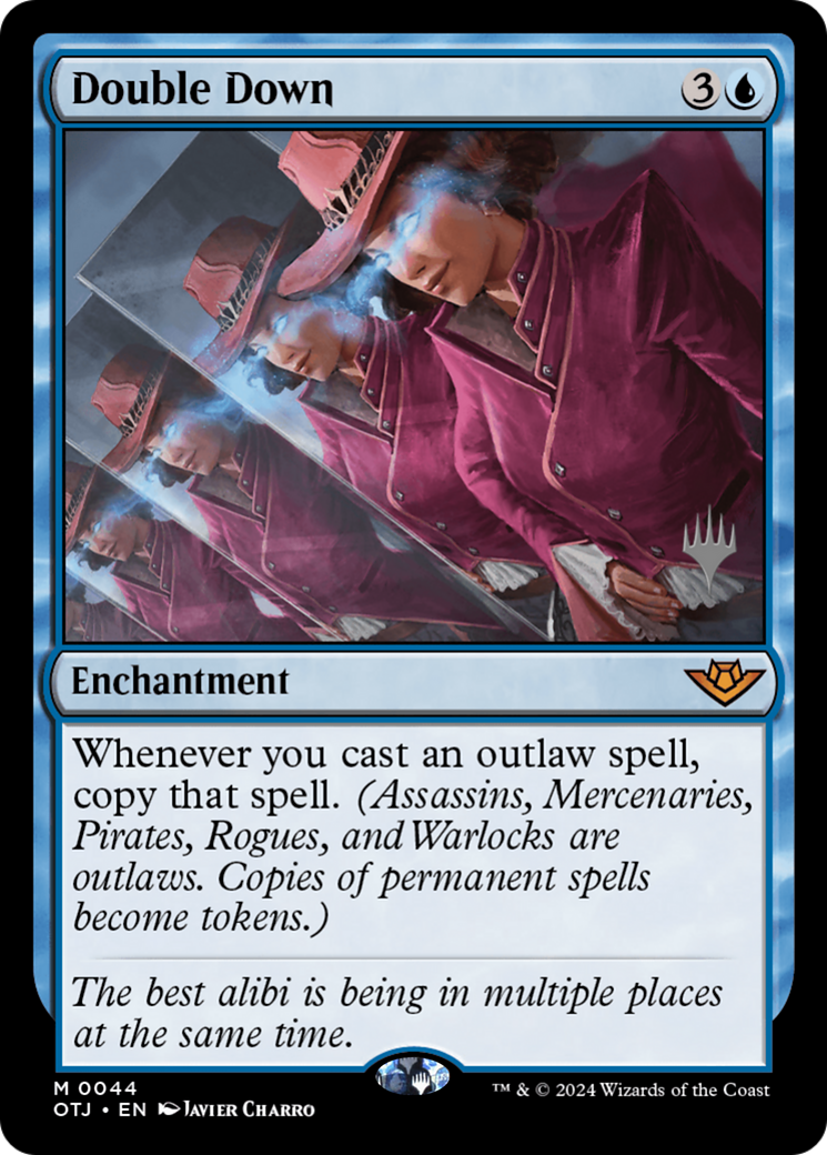 Double Down (POTJ-44P) - Outlaws of Thunder Junction Promos Foil [Mythic]