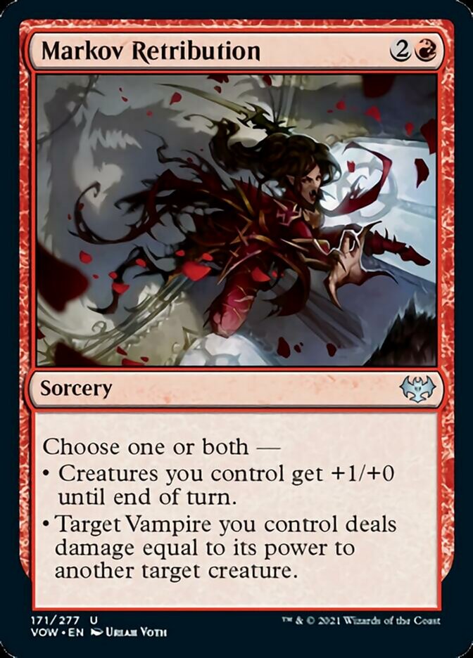 Markov Retribution (VOW-171) - Innistrad: Crimson Vow [Uncommon]