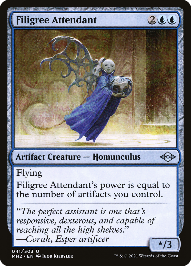 Filigree Attendant (MH2-041) - Modern Horizons 2 [Uncommon]