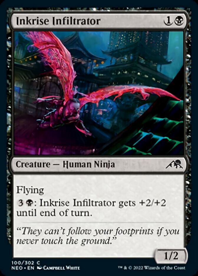 Inkrise Infiltrator (NEO-100) - Kamigawa: Neon Dynasty [Common]