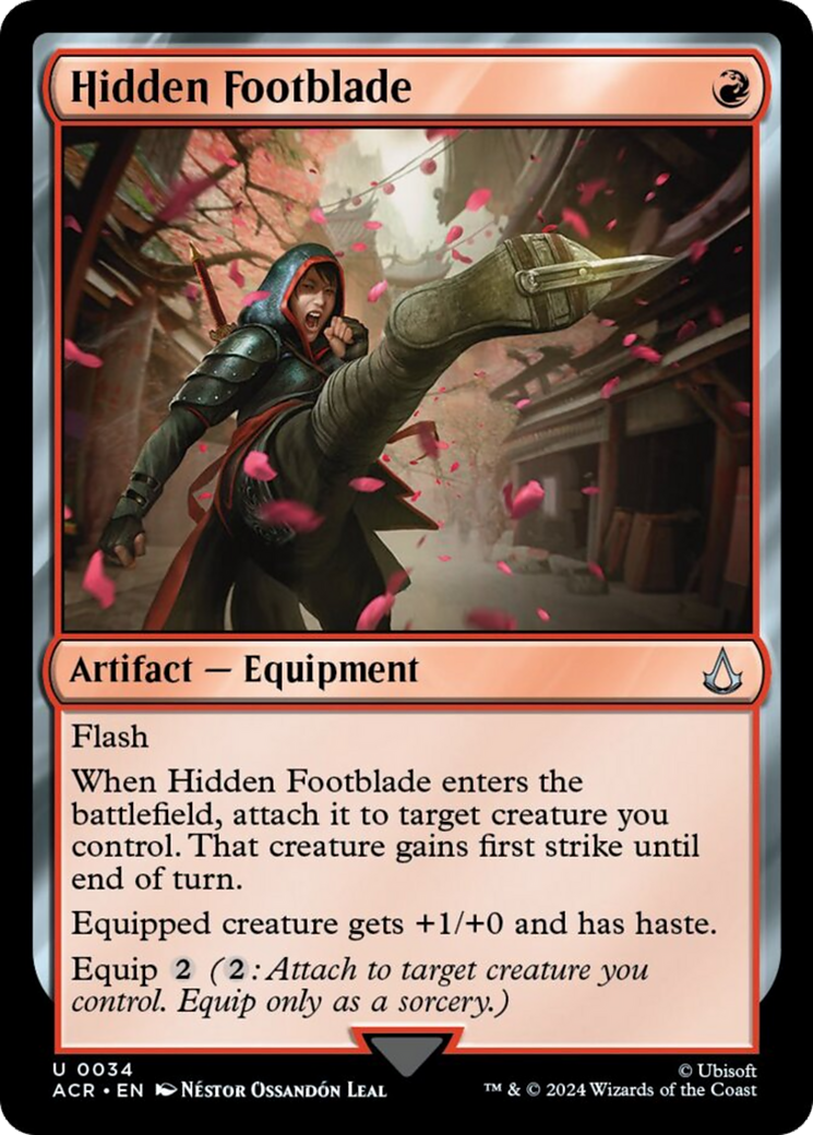 Hidden Footblade (ACR-034) - Assassin's Creed [Uncommon]