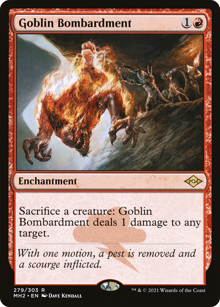 Goblin Bombardment (MH2-279) - Modern Horizons 2 [Rare]