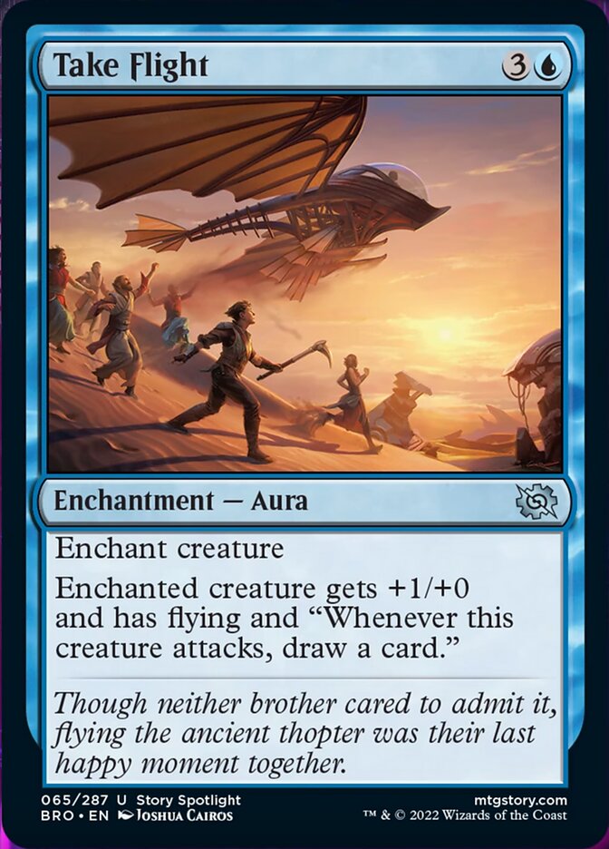 Take Flight (BRO-065) - The Brothers' War [Uncommon]