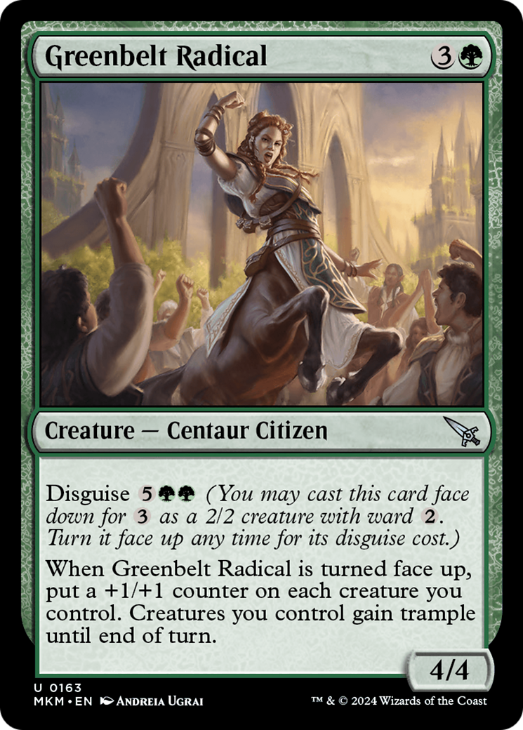 Greenbelt Radical (MKM-163) - Murders at Karlov Manor [Uncommon]