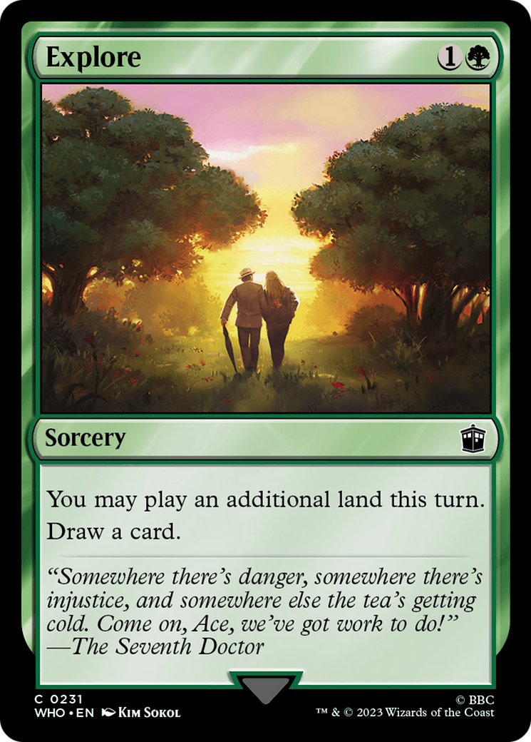 Explore (WHO-231) - Doctor Who [Common]