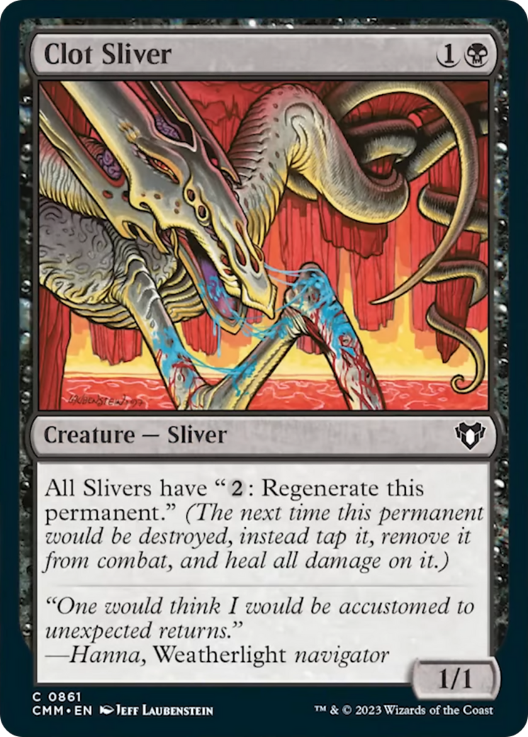 Clot Sliver (CMM-861) - Commander Masters [Common]