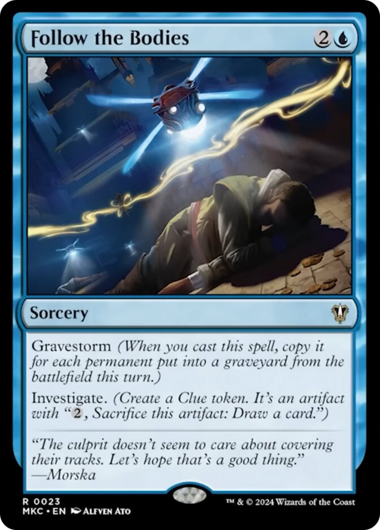 Follow the Bodies (MKC-023) - Murders at Karlov Manor Commander [Rare]