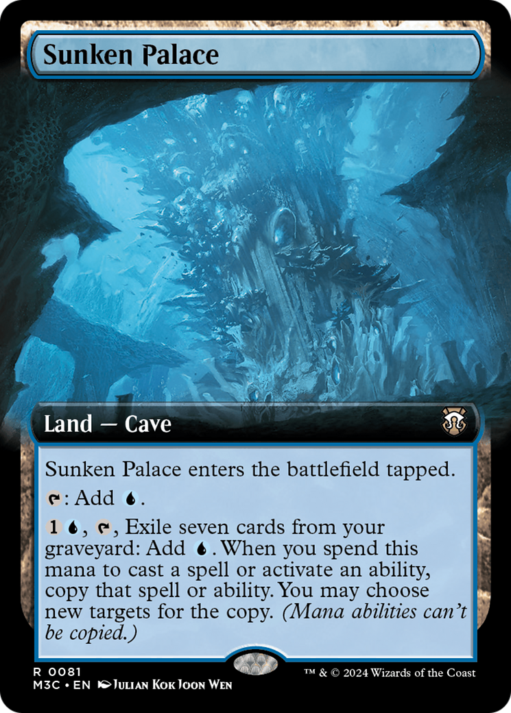 Sunken Palace (M3C-081) - Modern Horizons 3 Commander: (Extended Art) [Rare]