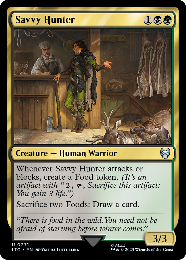 Savvy Hunter (LTC-271) - Tales of Middle-earth Commander [Uncommon]