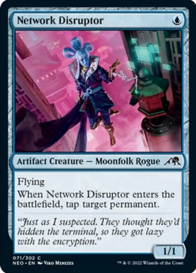Network Disruptor (NEO-071) - Kamigawa: Neon Dynasty [Common]