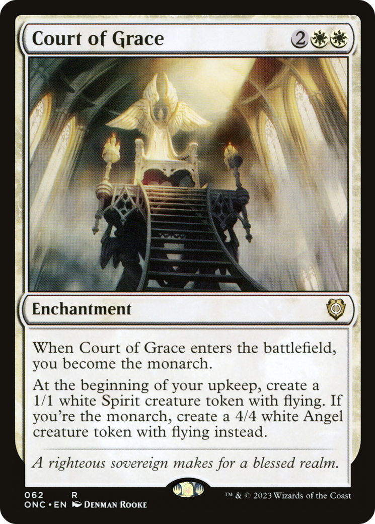 Court of Grace (ONC-062) - Phyrexia: All Will Be One Commander [Rare]