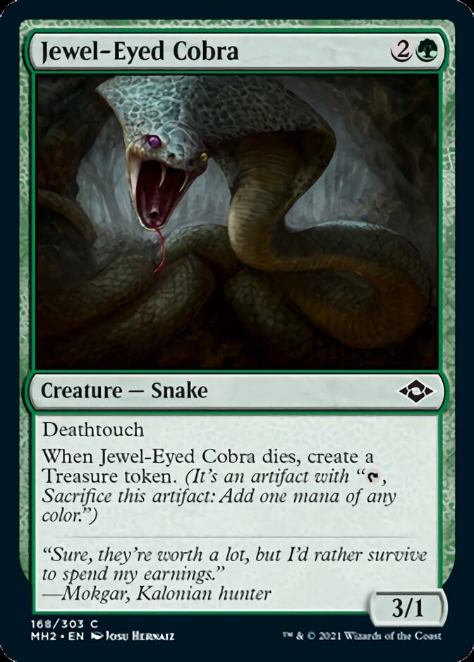 Jewel-Eyed Cobra (MH2-168) - Modern Horizons 2 [Common]