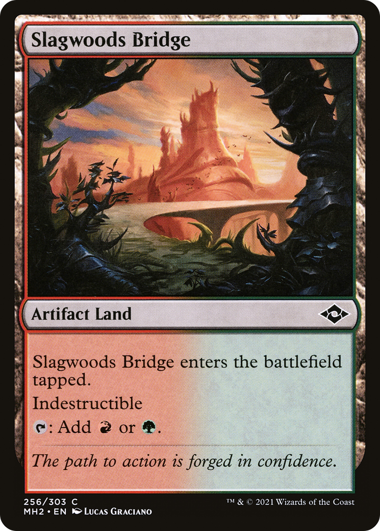 Slagwoods Bridge (MH2-256) - Modern Horizons 2 Foil [Common]