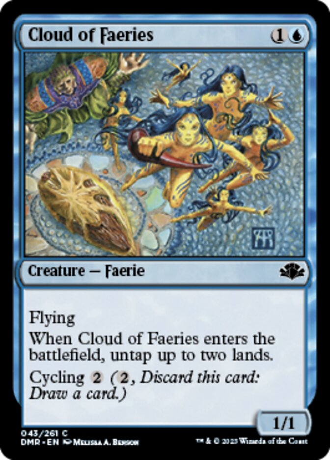 Cloud of Faeries (DMR-043) - Dominaria Remastered [Common]