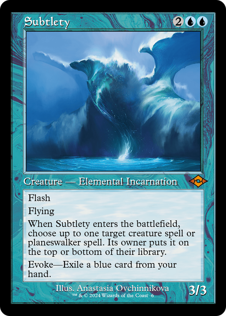 Subtlety (H2R-006) - Modern Horizons 2 Timeshifts Foil [Mythic]