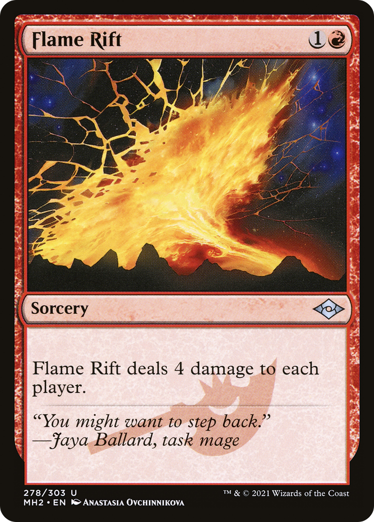 Flame Rift (MH2-278) - Modern Horizons 2 Foil [Uncommon]