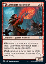 Lambholt Raconteur // Lambholt Ravager (VOW-167) - Innistrad: Crimson Vow: (Double Faced Transform) [Uncommon]