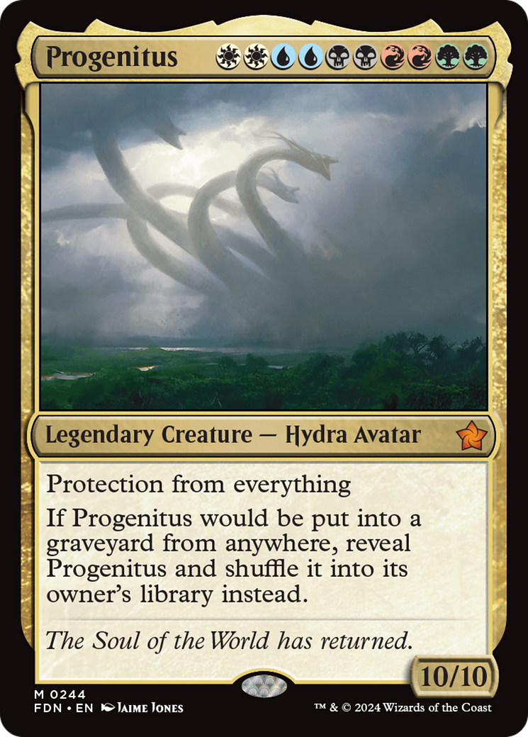 Progenitus (FDN-244) - Foundations Foil [Mythic]