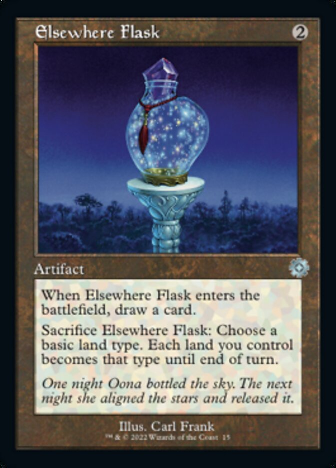 Elsewhere Flask (BRR-015) - The Brothers' War Retro Artifacts [Uncommon] Retro Frame
