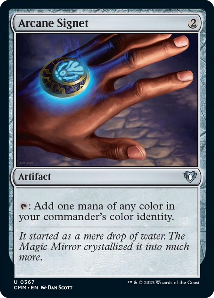 Arcane Signet (CMM-367) - Commander Masters [Uncommon]