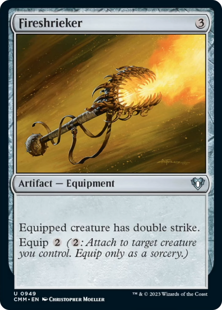 Fireshrieker (CMM-949) - Commander Masters [Uncommon]