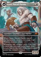Ajani, Nacatl Pariah // Ajani, Nacatl Avenger (MH3-442) - Modern Horizons 3 (Borderless) [Mythic]