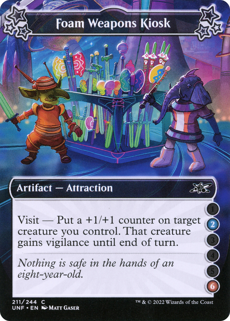 Foam Weapons Kiosk (UNF-211A) - Unfinity [Common]