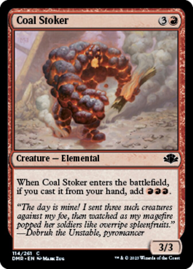 Coal Stoker (DMR-114) - Dominaria Remastered [Common]