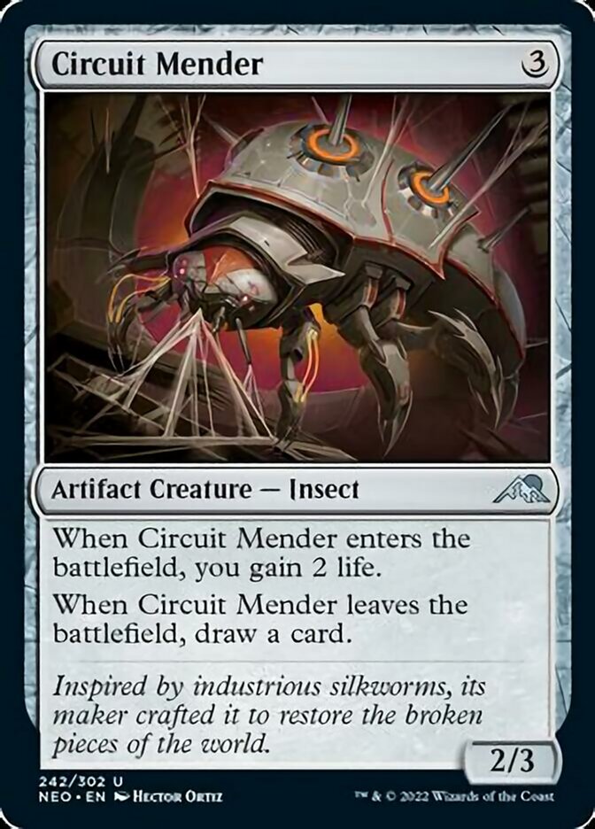 Circuit Mender (NEO-242) - Kamigawa: Neon Dynasty [Uncommon]