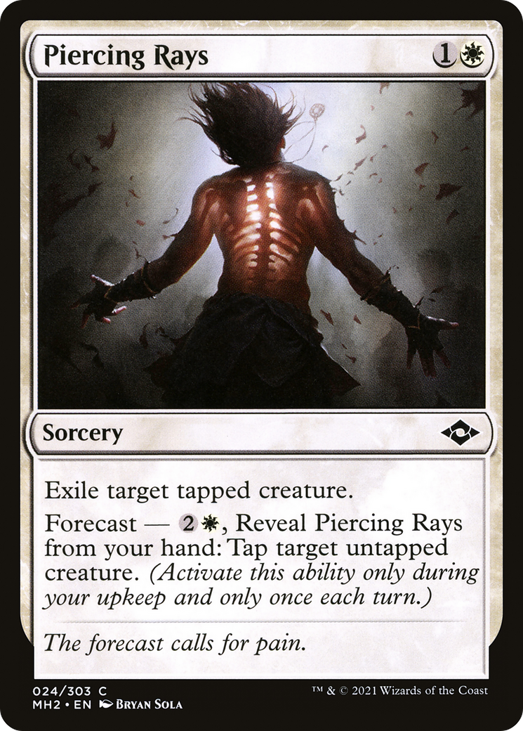 Piercing Rays (MH2-024) - Modern Horizons 2 Foil [Common]